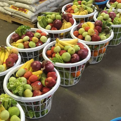 Wed.  Kirbyville Vegetable/Fruit Basket